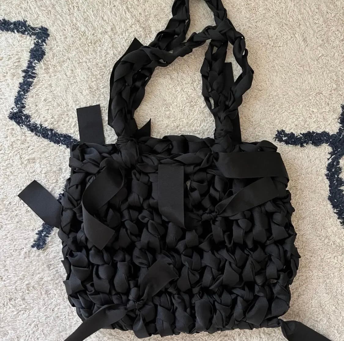 크로쉐안트 CROCHEANT 블랙 가방 상품이미지2