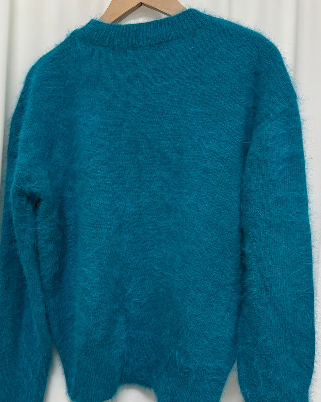 런던플랏 터키색 앙고라 니트 상품이미지4