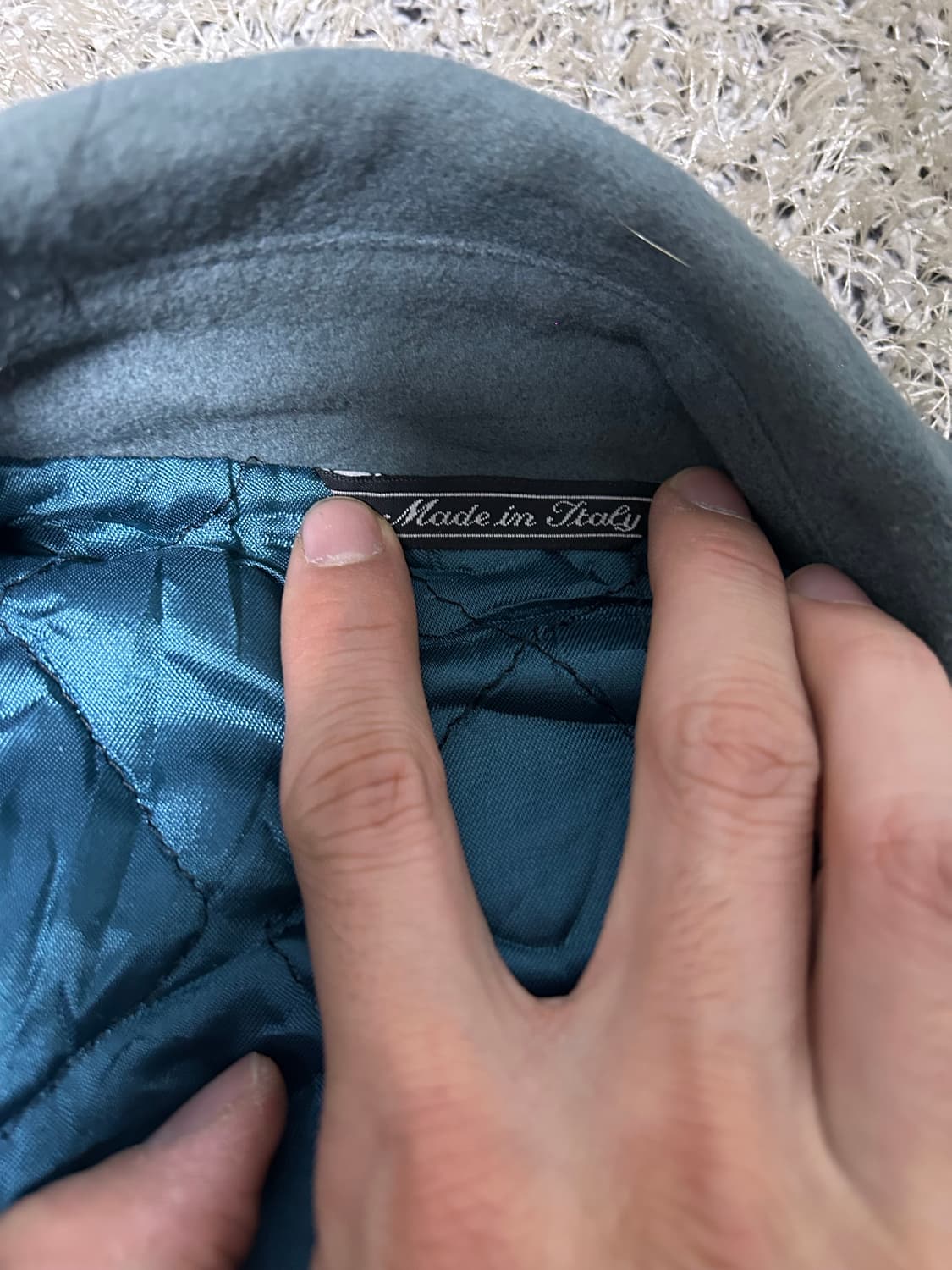 이태리제 CARLO PALAZZI캐시미어 코트 사이즈 105~110 상품이미지2