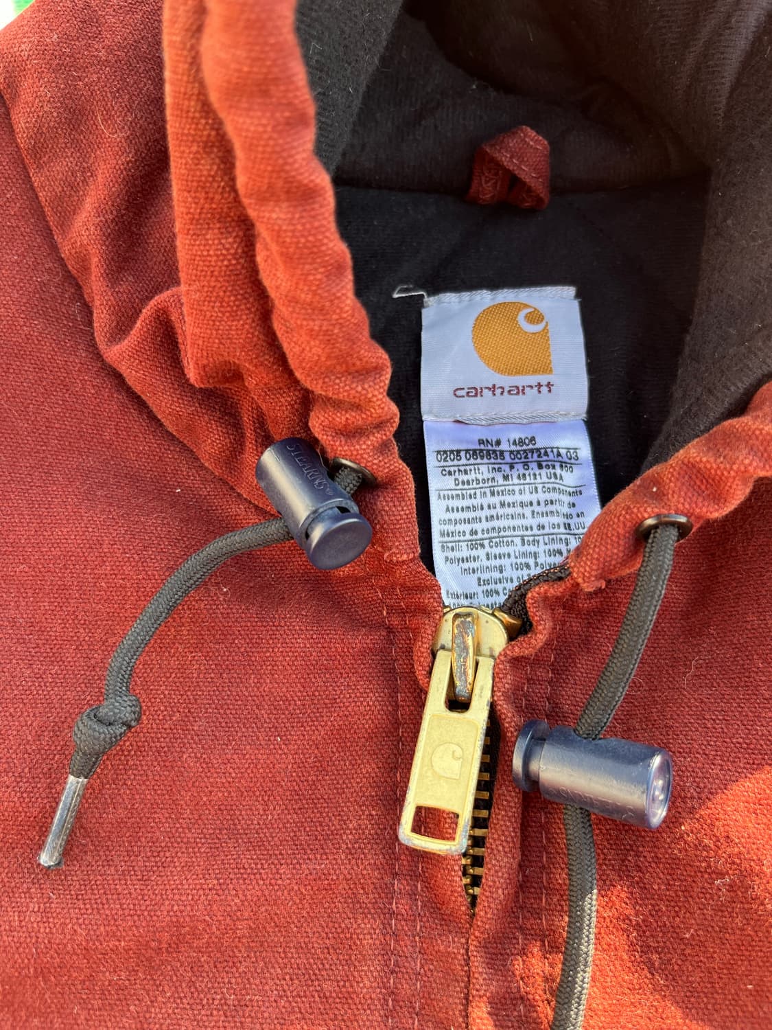 00s carhartt santafe J130 (2XL) 상품이미지4