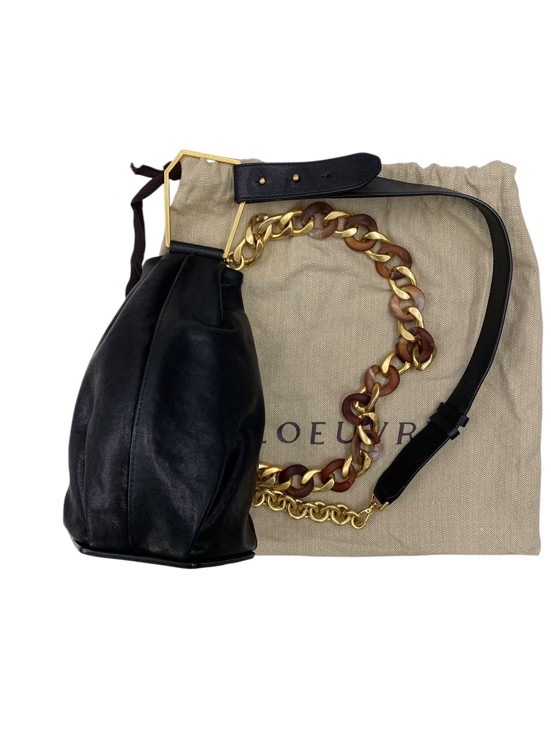 루에브르 삭 드 트롬펫 블랙 숄더백 상품이미지1