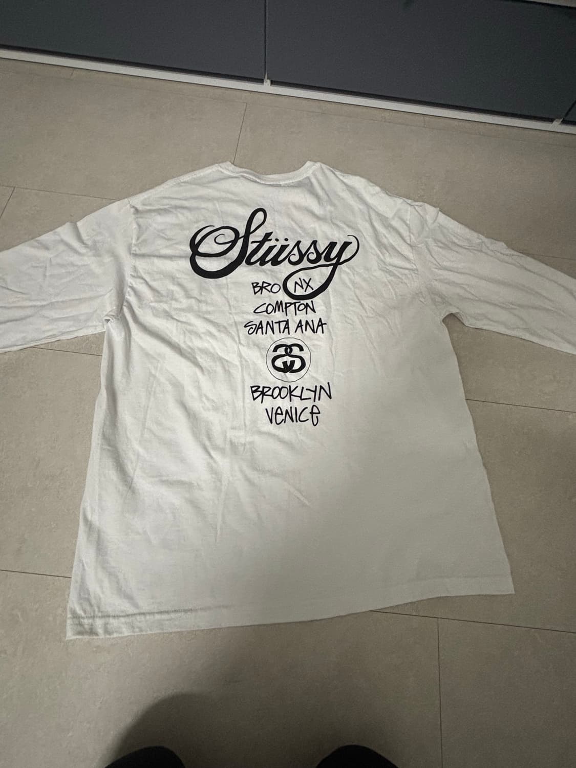 스투시 월드투어 롱슬리브 상품이미지2