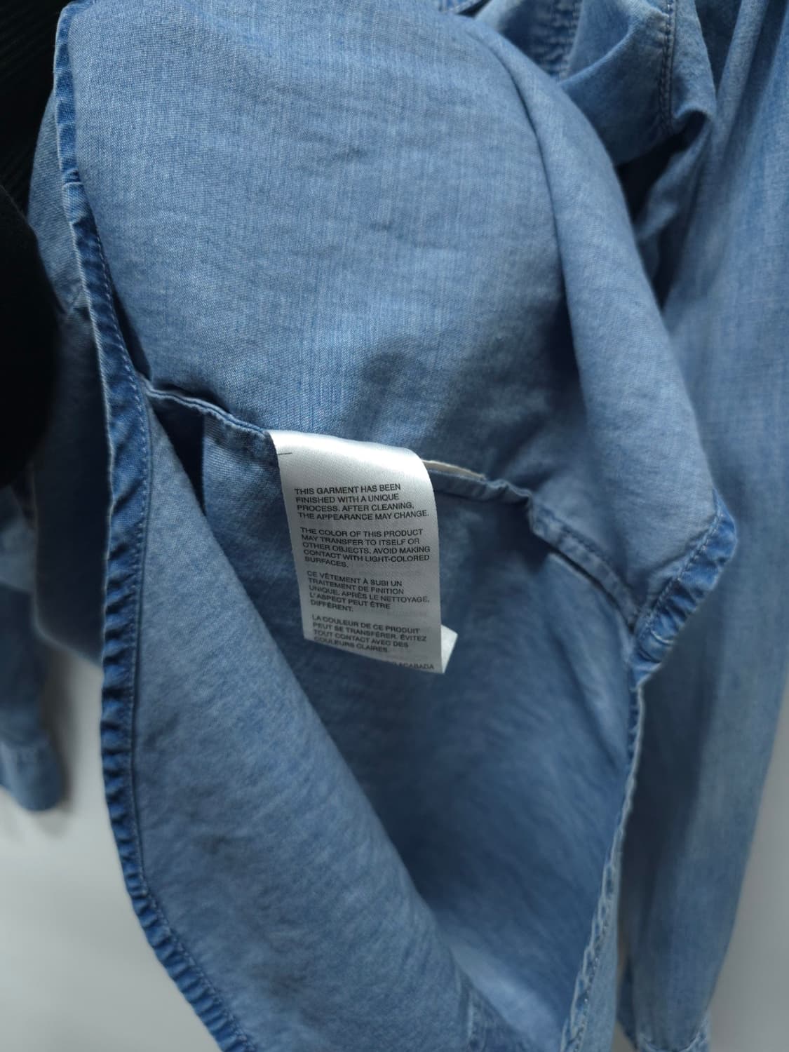 캘빈클라인 진 여성용 샴브레이 연청 셔츠(55~55반) 상품이미지10