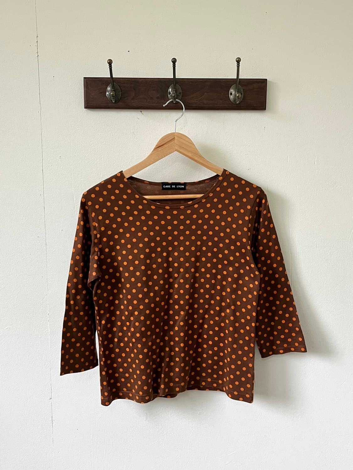 GARE DE LYON 오렌지 도트 탑 상품이미지1