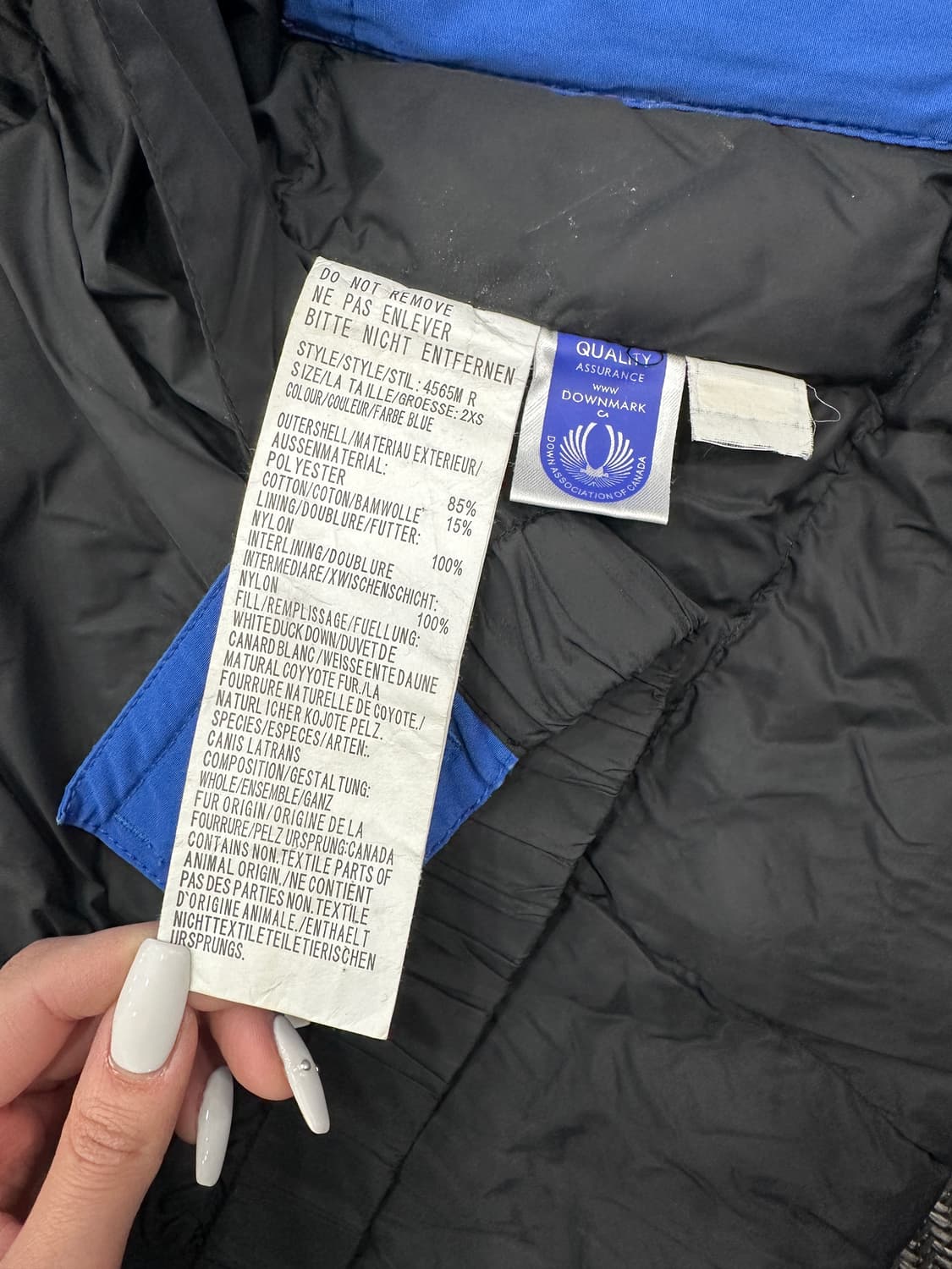 캐나다구스 익스페디션 파카 블루 상품이미지4