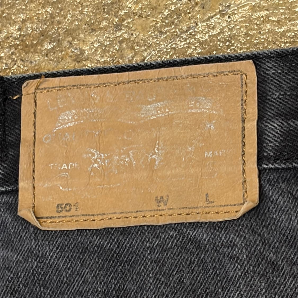 90s 미국 빈티지 리바이스 블랙진 청바지 상품이미지9