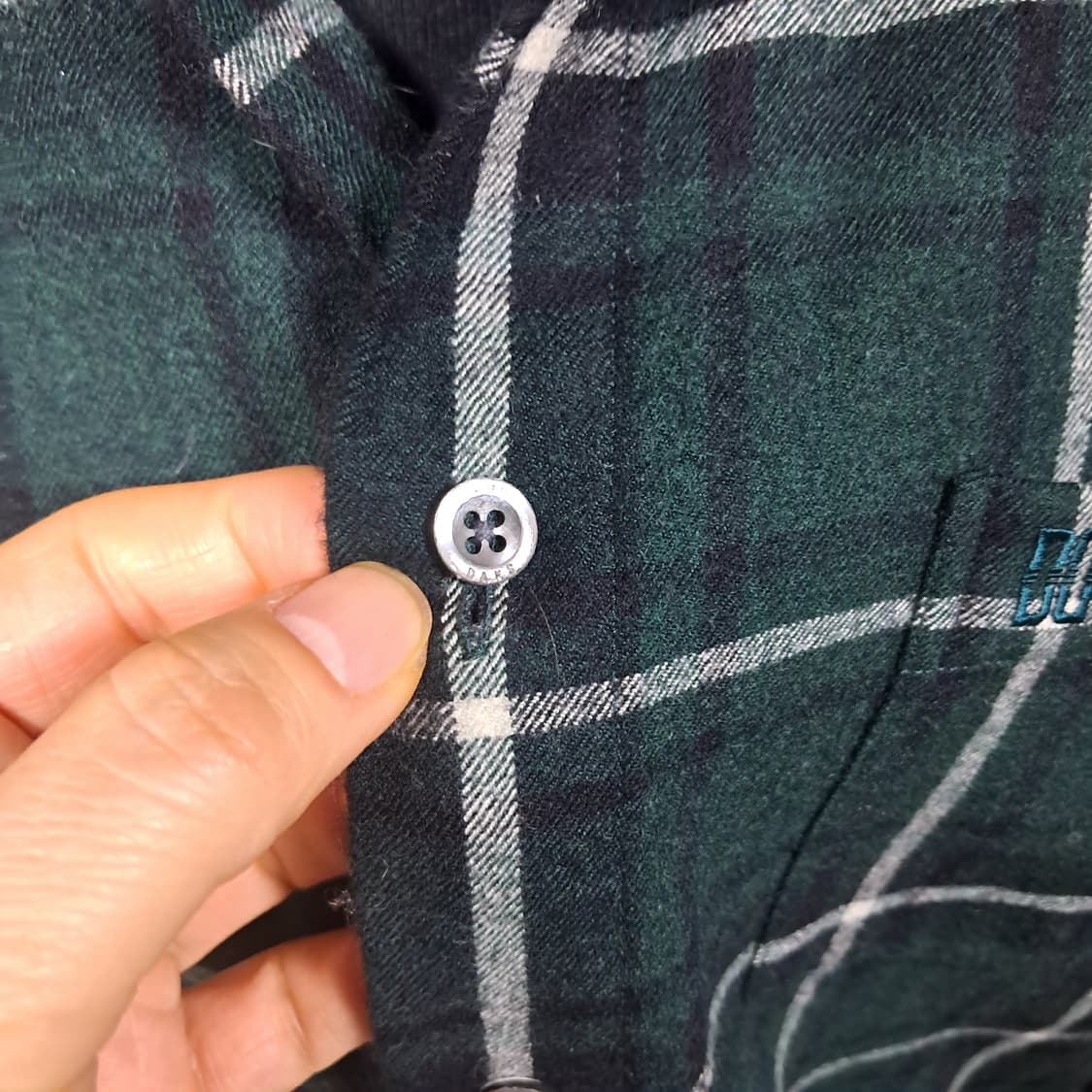 DAKS 닥스 남성 체크 모 100%셔츠 100 상품이미지5