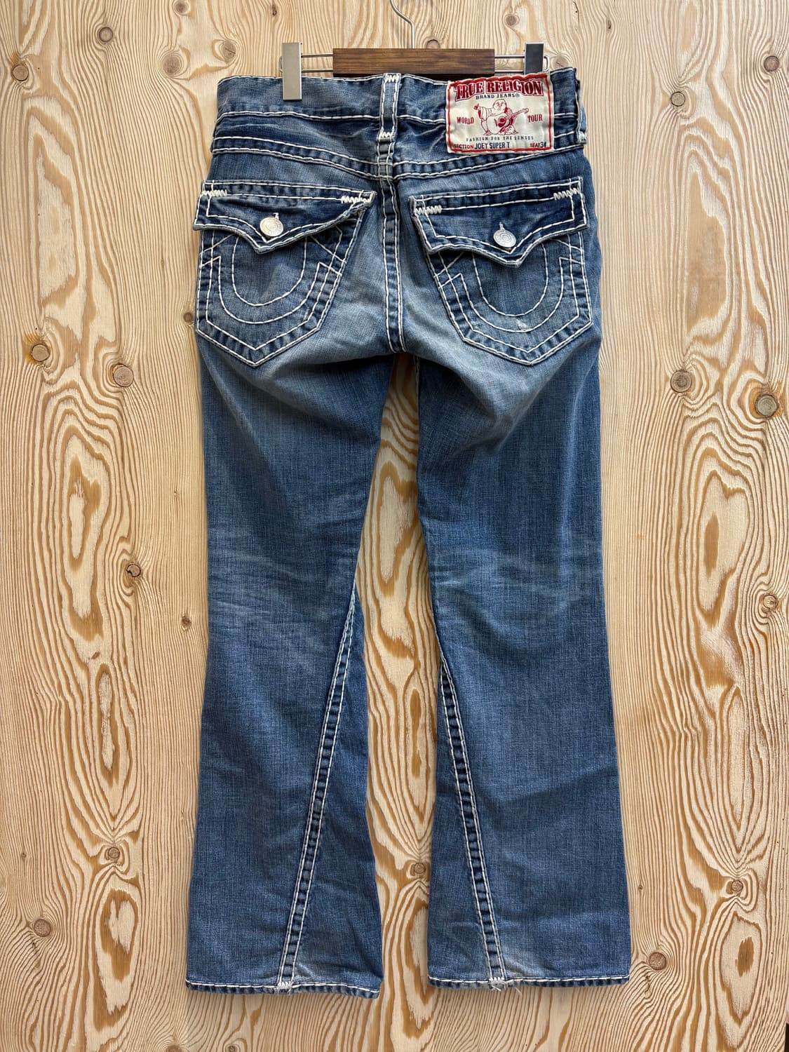 트루릴리젼 스티치 데님팬츠 상품이미지2