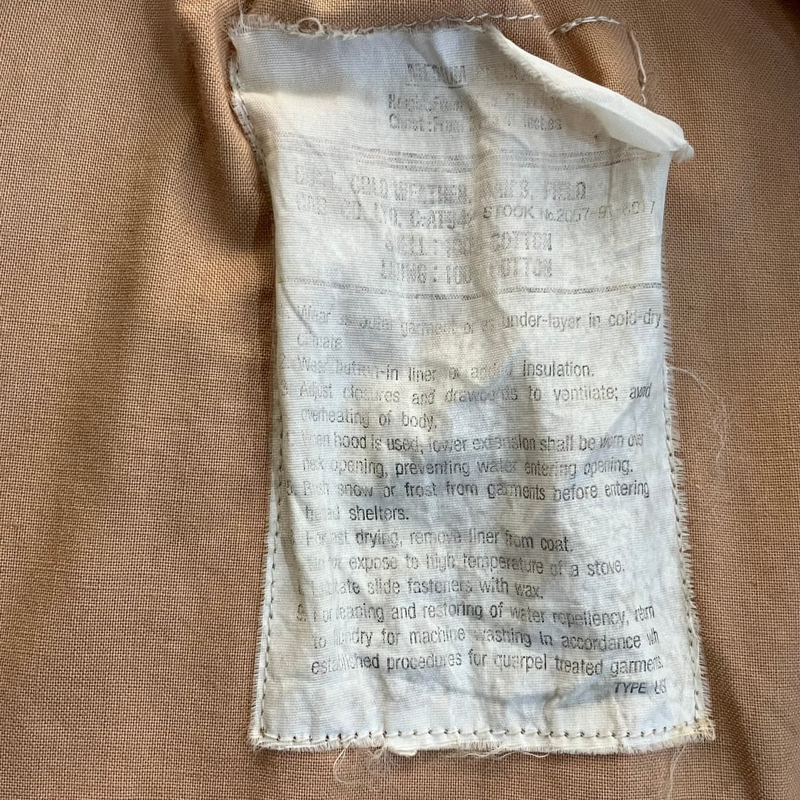 USA Military m65 필드 자켓 M 상품이미지2