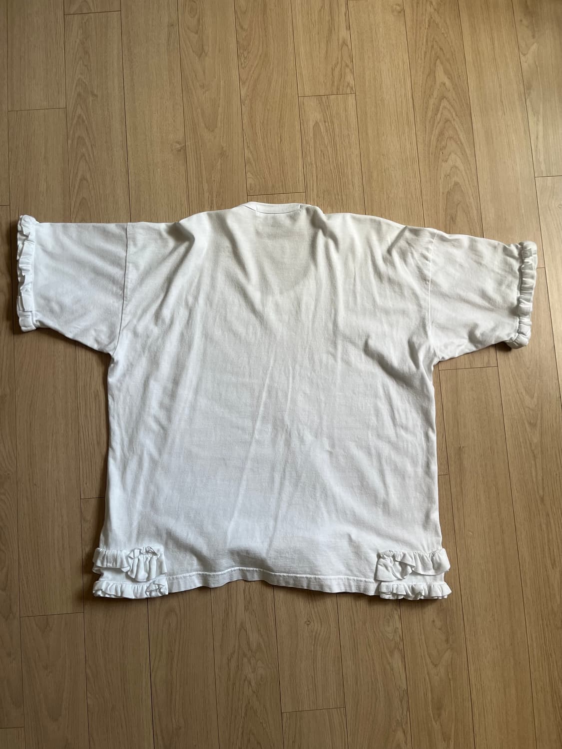 Comme des garcons 프릴 티셔츠 상품이미지4