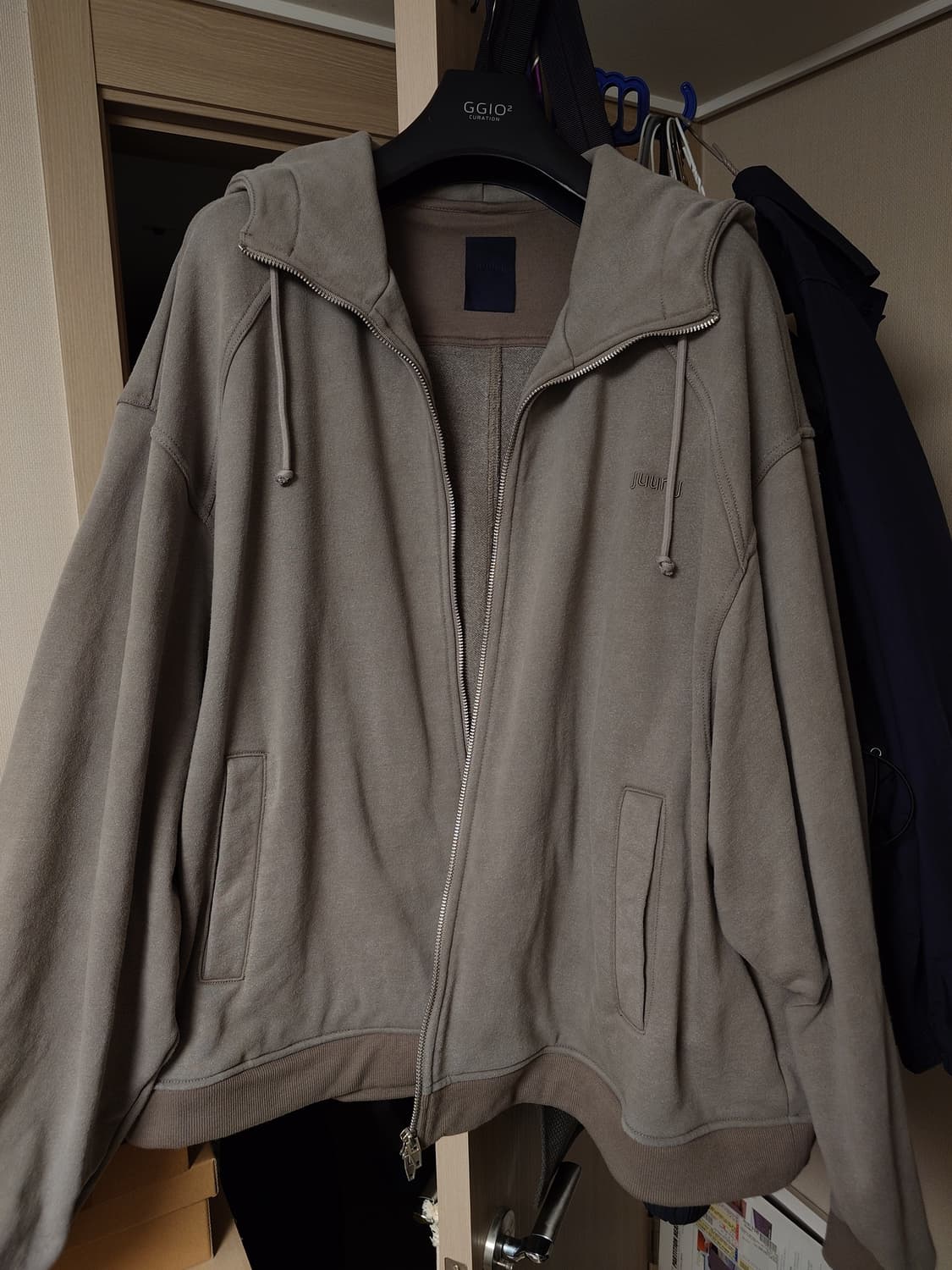 [M] 준지 24FW 미네랄 다잉 후드 집업 상품이미지1