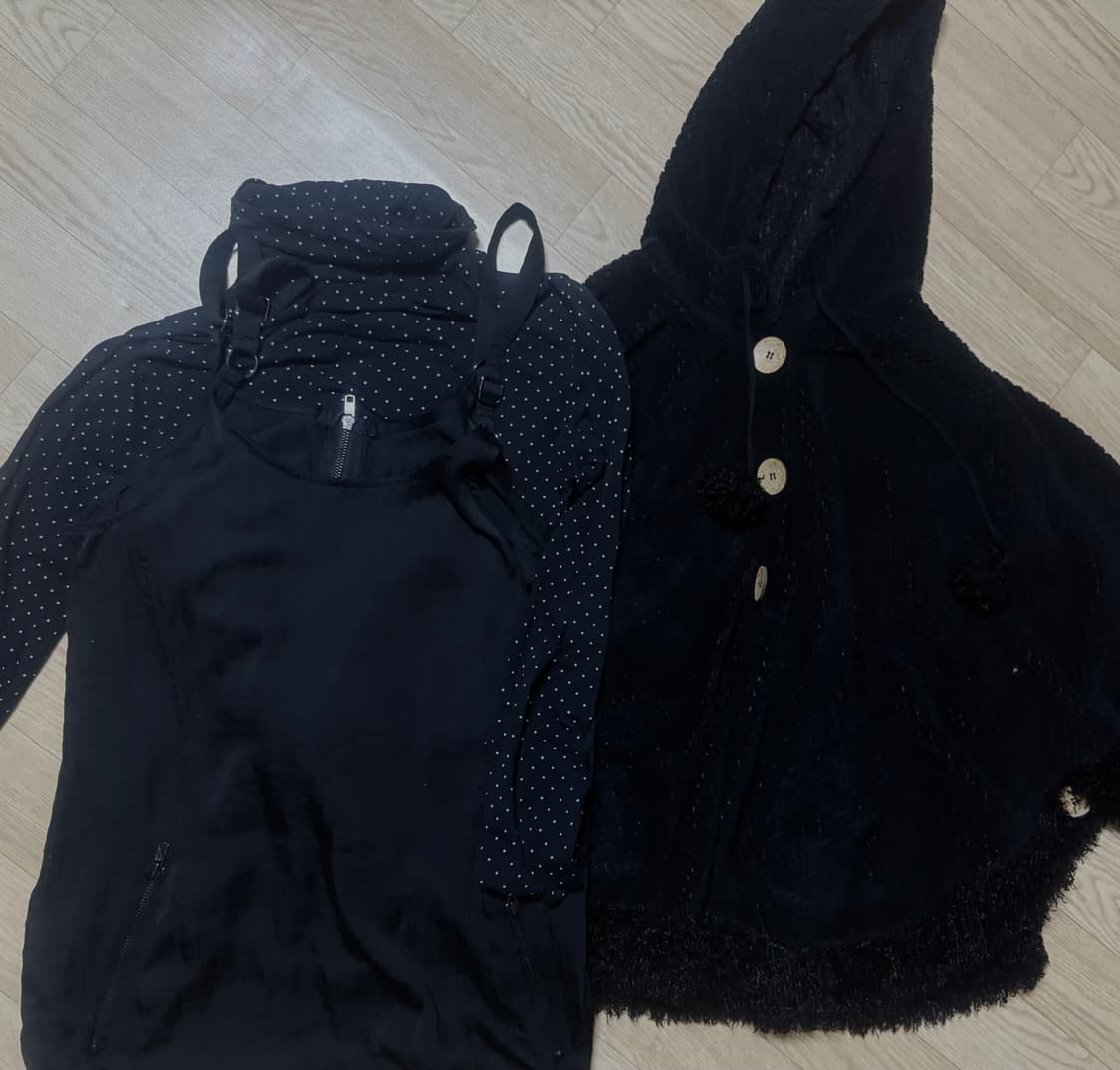 빈티지 모리 케이프 세트 상품이미지3