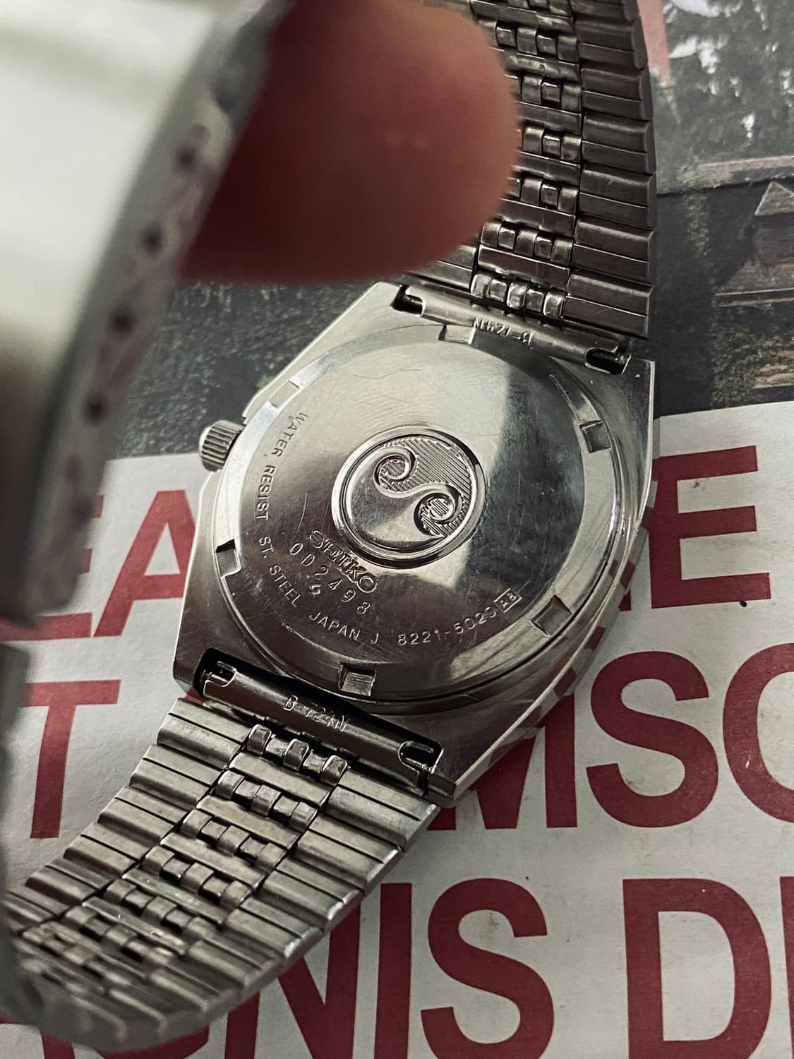 세이코 Seiko 쿼츠 SilverWave 데이데이트 상품이미지4