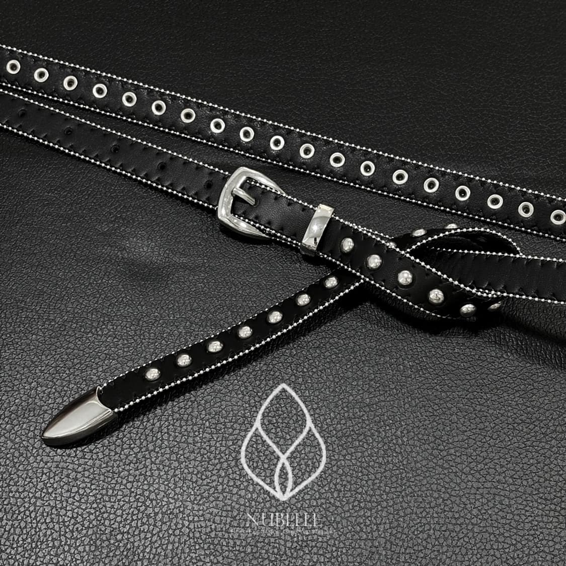 🌗 Ball stud western belt / 볼 스터드 웨스턴 벨트 상품이미지3