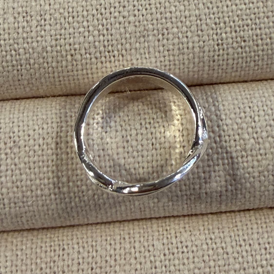 새상품 여성 신주 은도금 공간 반지 상품이미지4