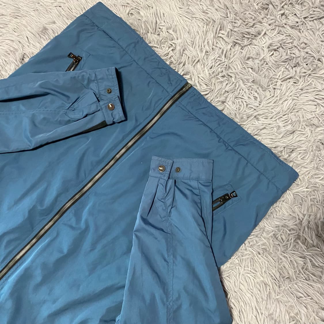 아식스 빈티지 사이드 라인 바람막이 자켓 상품이미지2