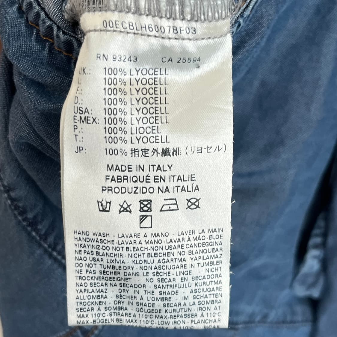 디젤 데님 점프슈트 룸퍼 | Diesel Denim Jumpsuit  상품이미지6