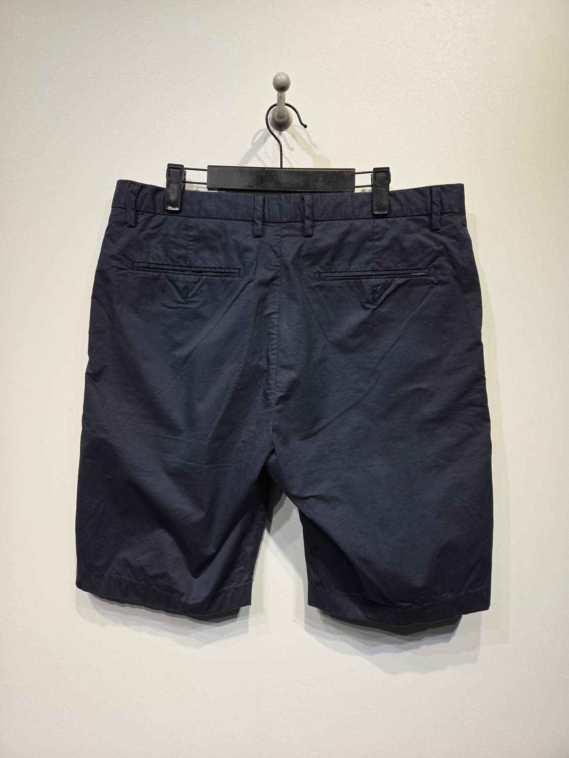 HAZZYS 헤지스 슬림핏 네이비 면 반바지 상품이미지3