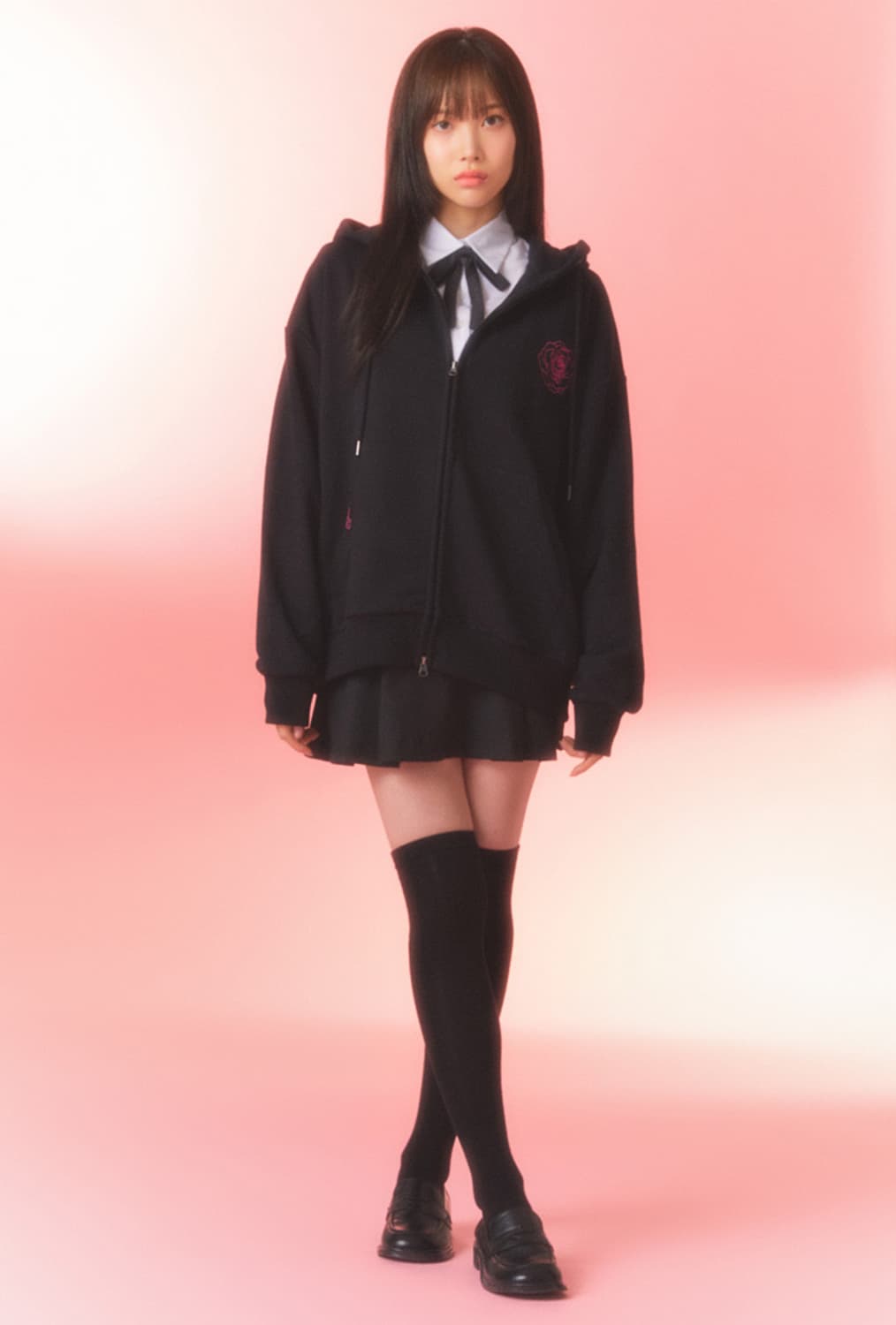 [새상품] 스파오 오란고교 호스트부 후드집업 XL 상품이미지3