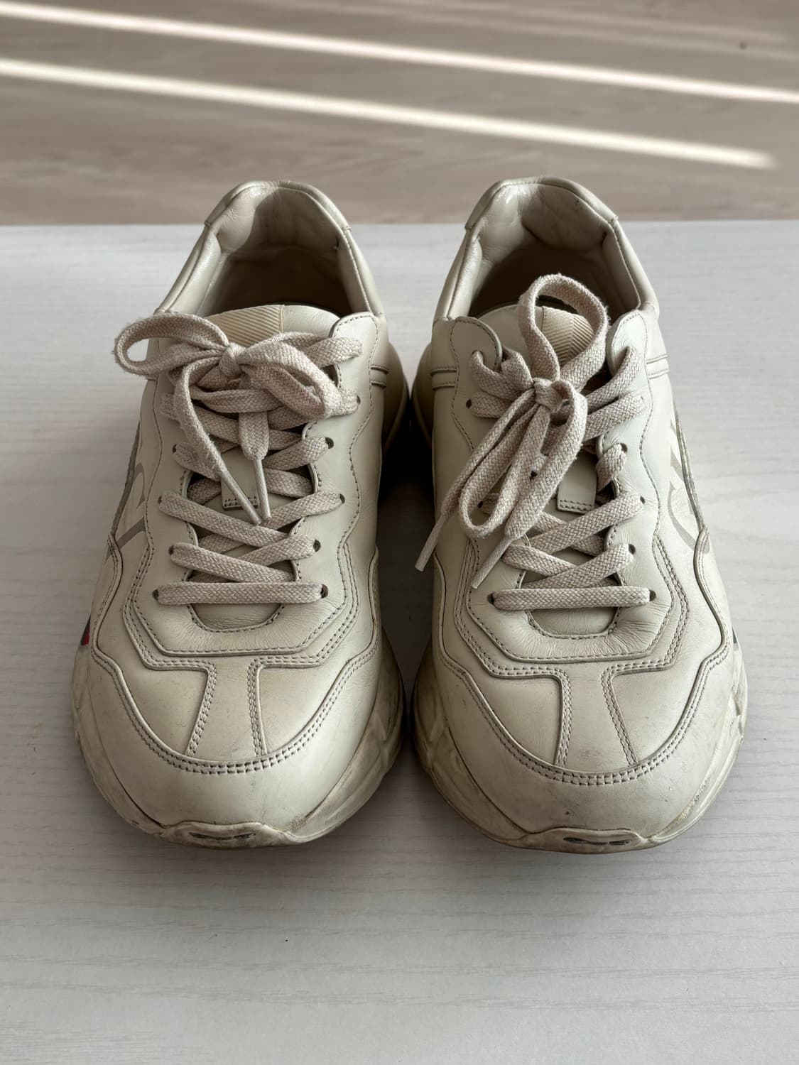 구찌(gucci) 라이톤 스니커즈 5 1/2size(250-255) 상품이미지5