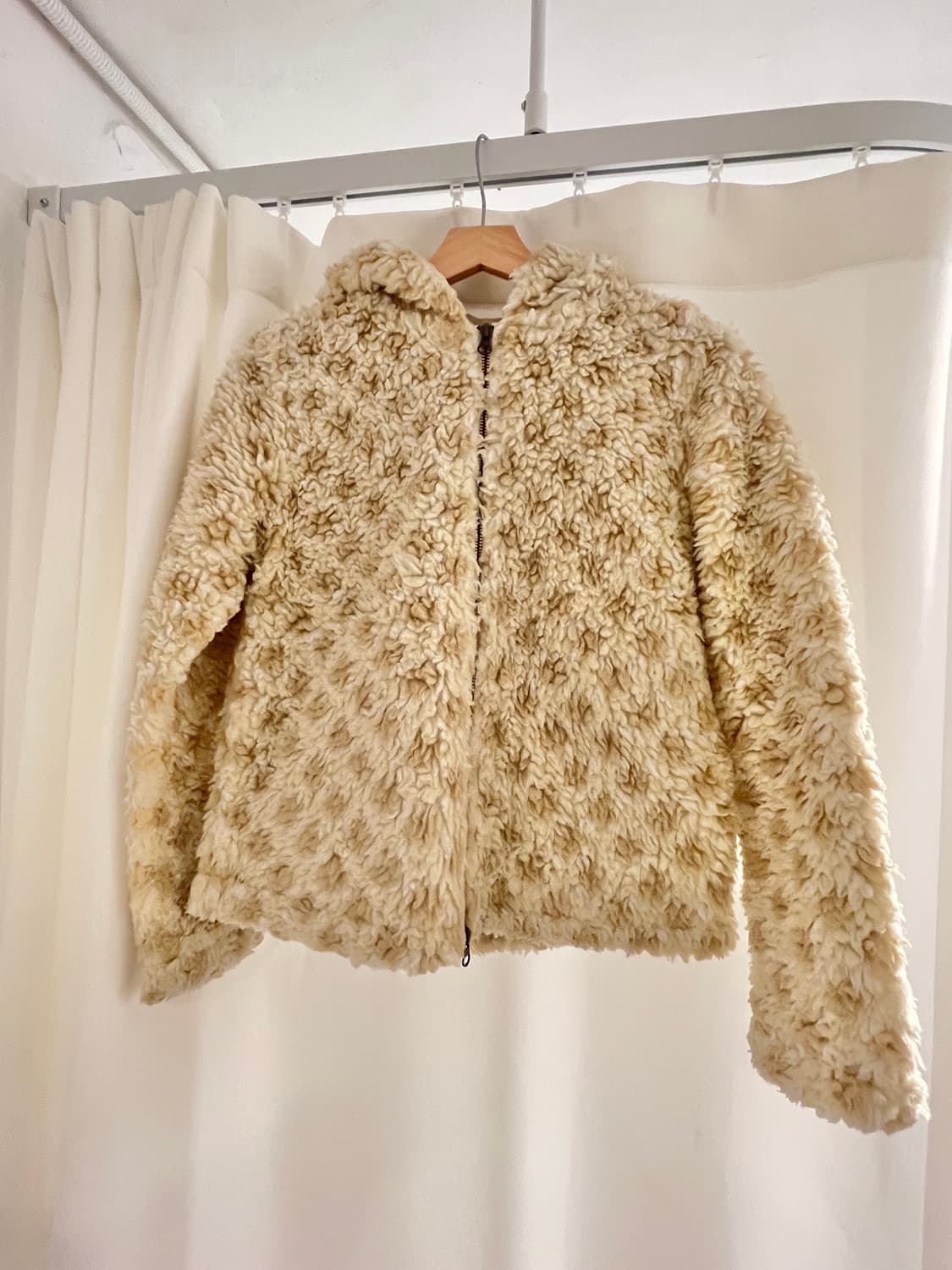 네넷 땡땡이 무늬 곰돌이 후드 집업 🧸 상품이미지2