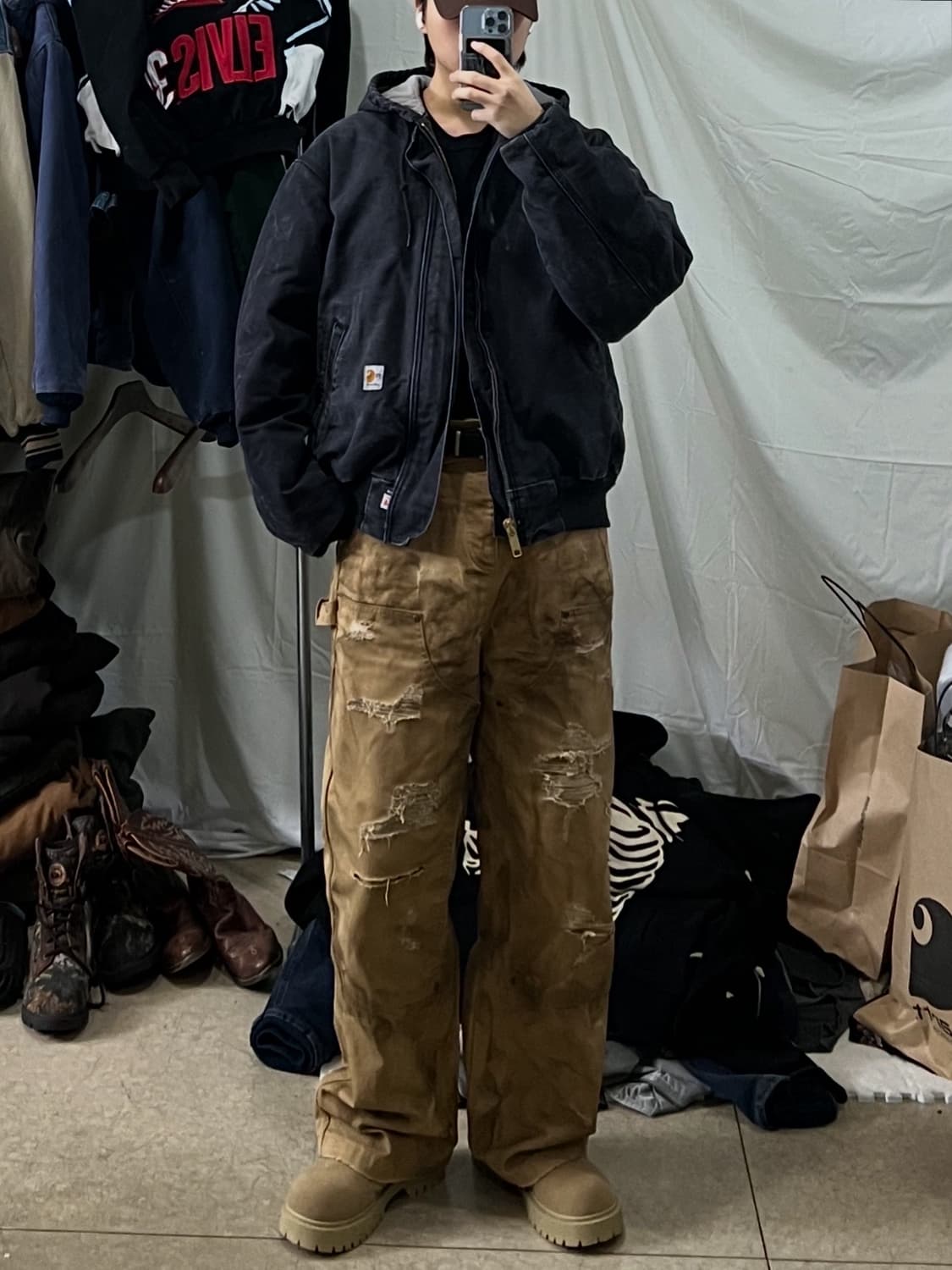 칼하트 FR 덕액티브 자켓 상품이미지4