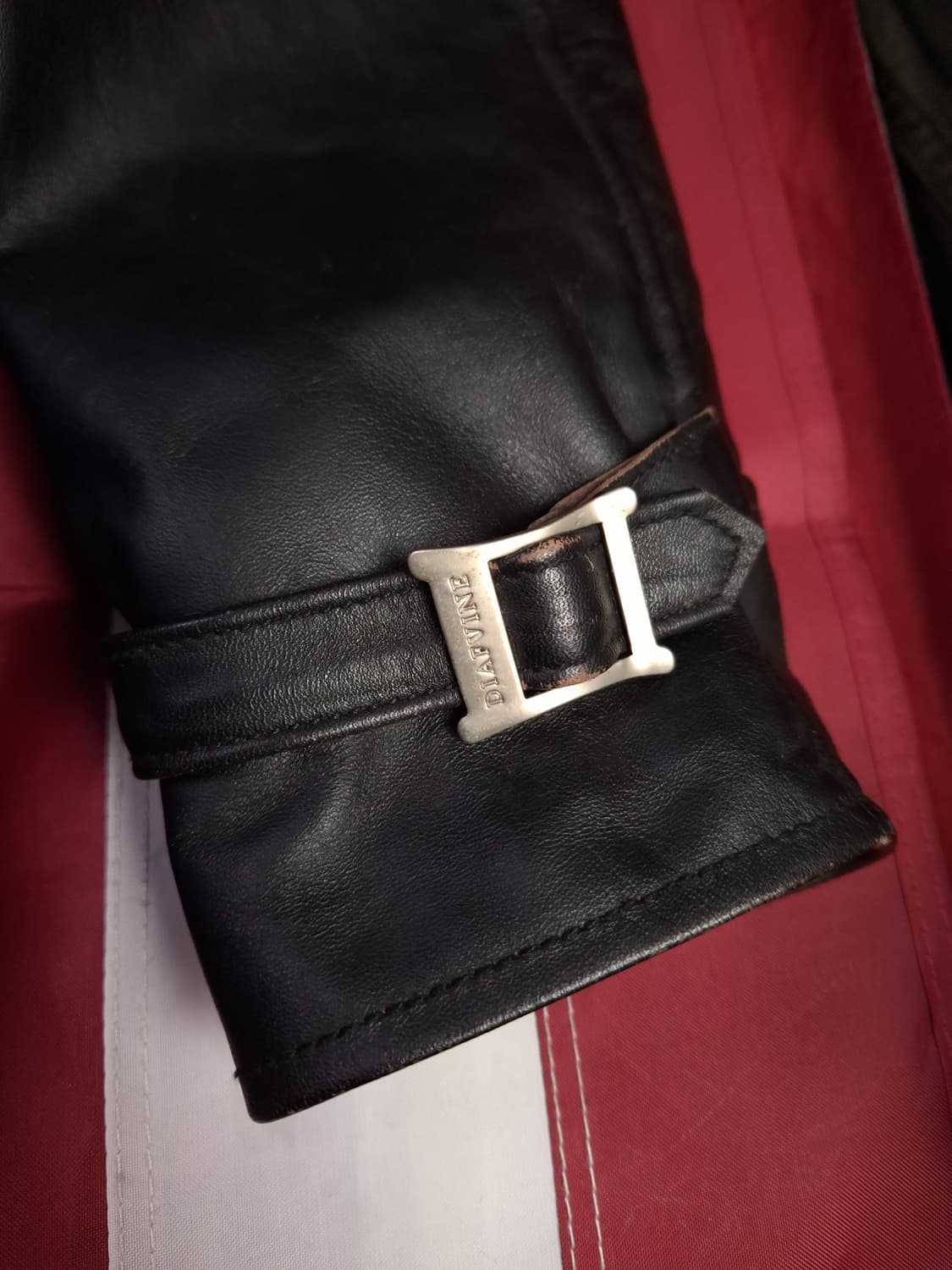 오리지날 디아프바인 그리즐리 리얼홀스하이드 자켓 상품이미지10