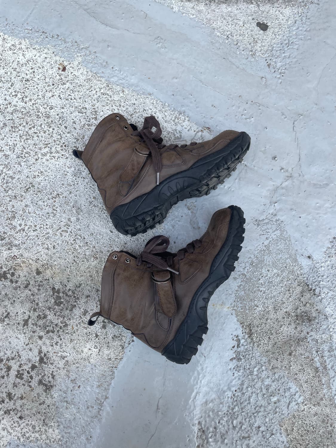 negativethree 네거티브쓰리 엔지니어 부츠 스니커즈 브라운 상품이미지5