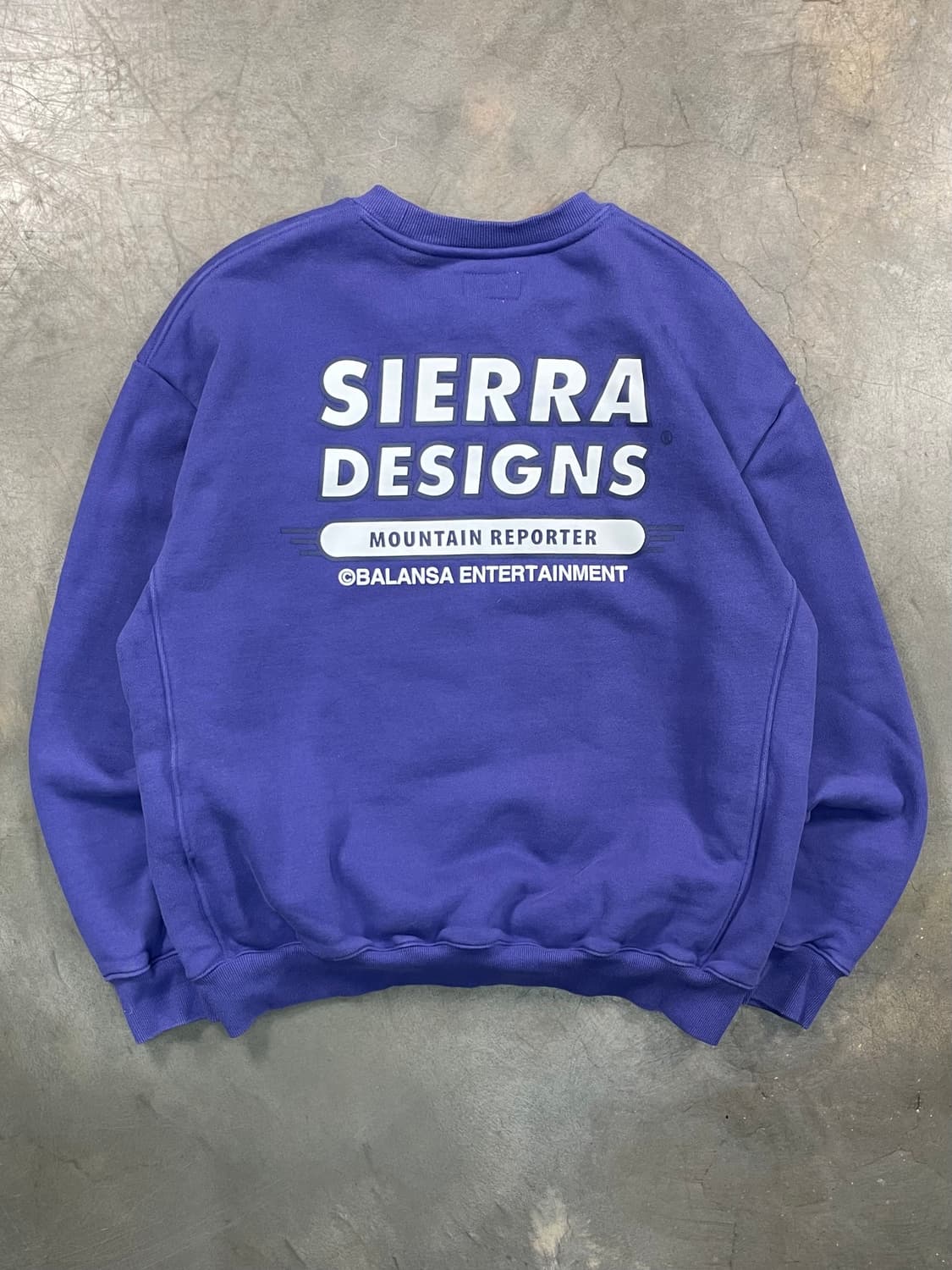 시에라 디자인 X 발란사 스웻셔츠 상품이미지1