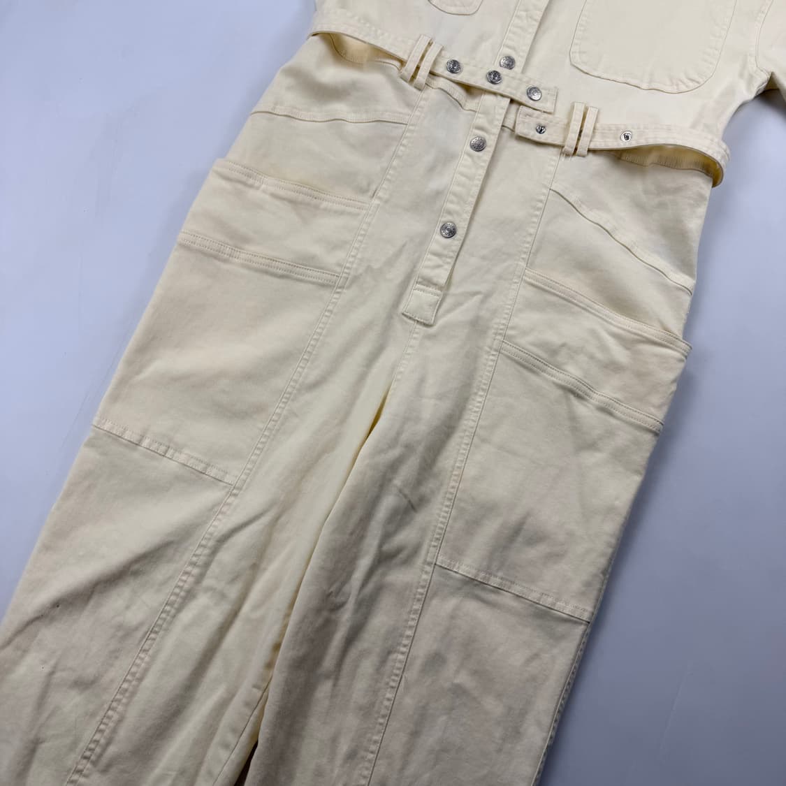 이자벨마랑 벨티드 린넨 블렌드 점프수트 상품이미지5