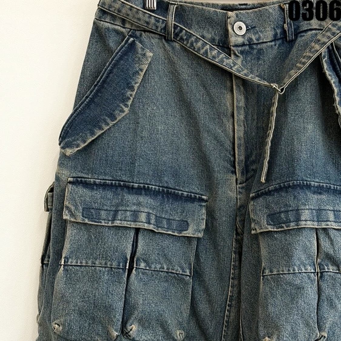 아워파스 데님 카고팬츠 31 0306 상품이미지2