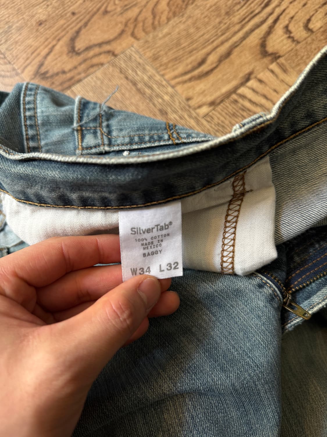 [34]00's 리바이스 실버탭 빈티지 리페어드 배기핏 데님 팬츠 상품이미지8