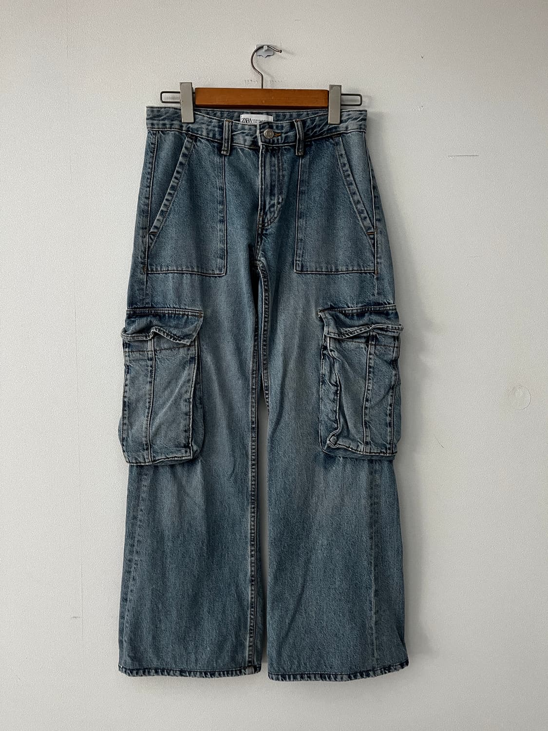 Zara 데님카고바지 상품이미지1