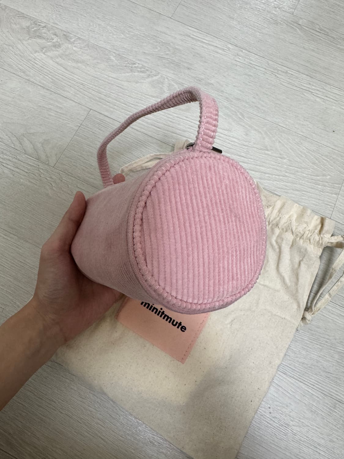 미닛뮤트 CLO CIRCLE 코듀로이 핑크 상품이미지4