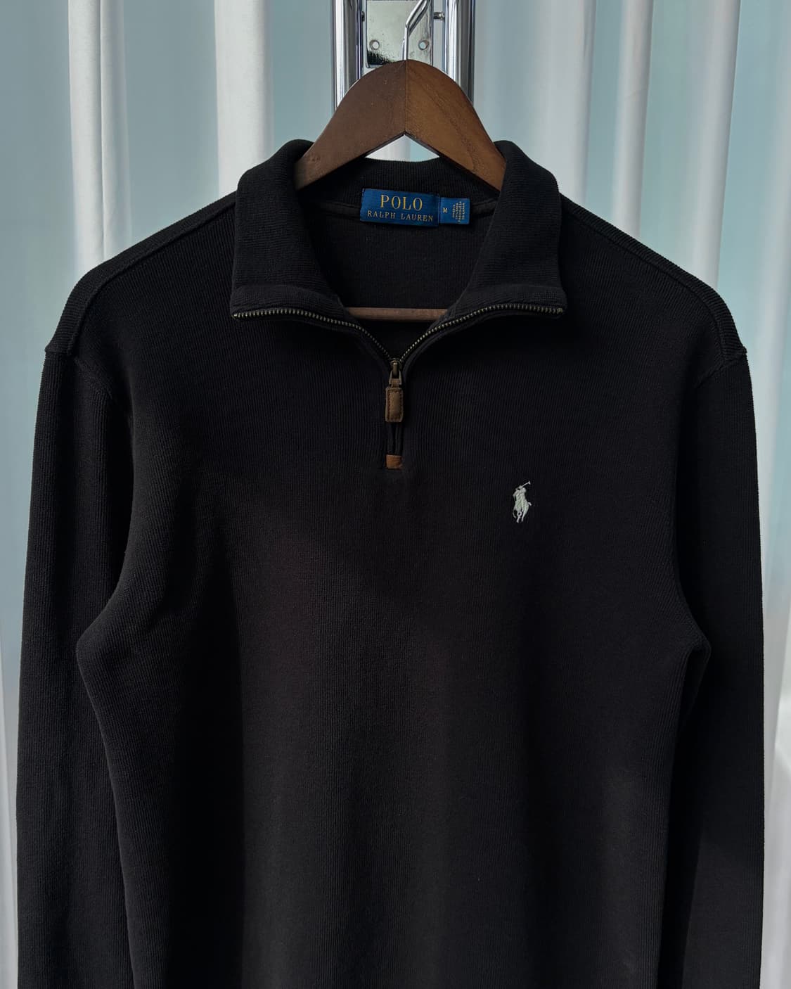 [M]폴로 랄프로렌 쿼터집 풀오버 코튼 니트 상품이미지3