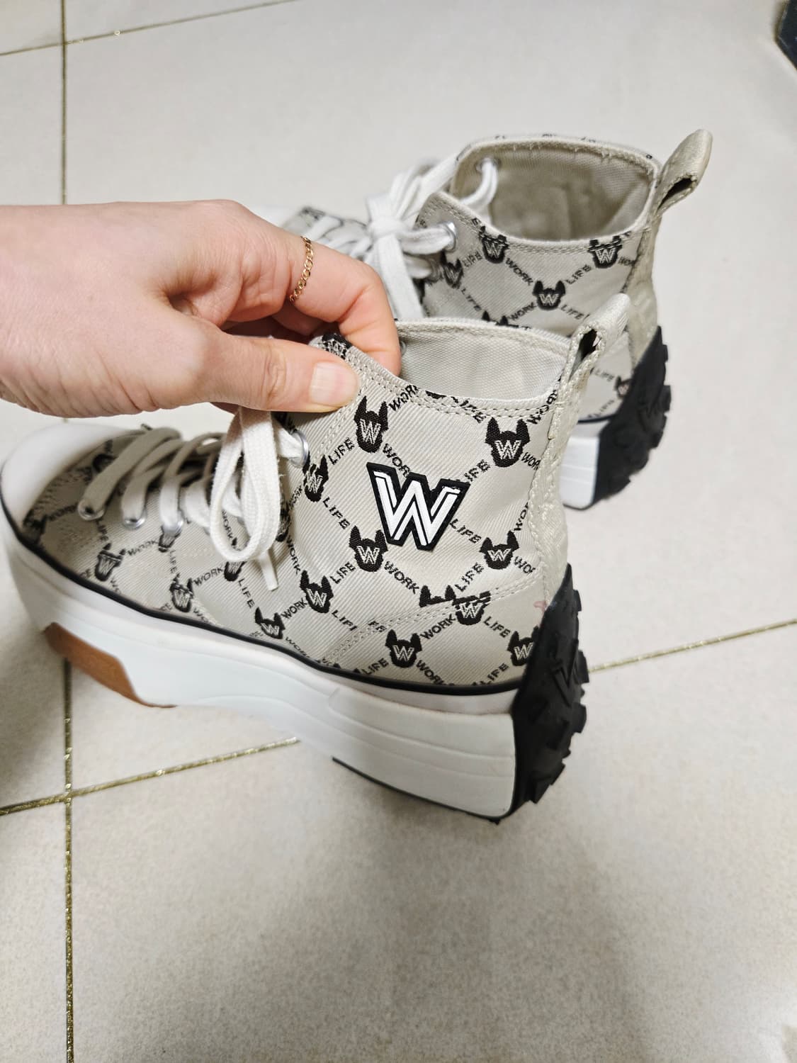 [250] 라이프워크 하이탑 컨버스 스니커즈 운동화 상품이미지5