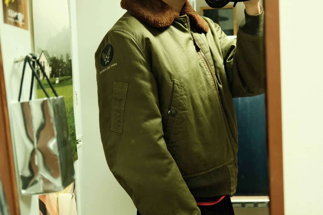 버즈릭슨 B-15 플라이트 자켓 38 (95-103) 상품이미지9