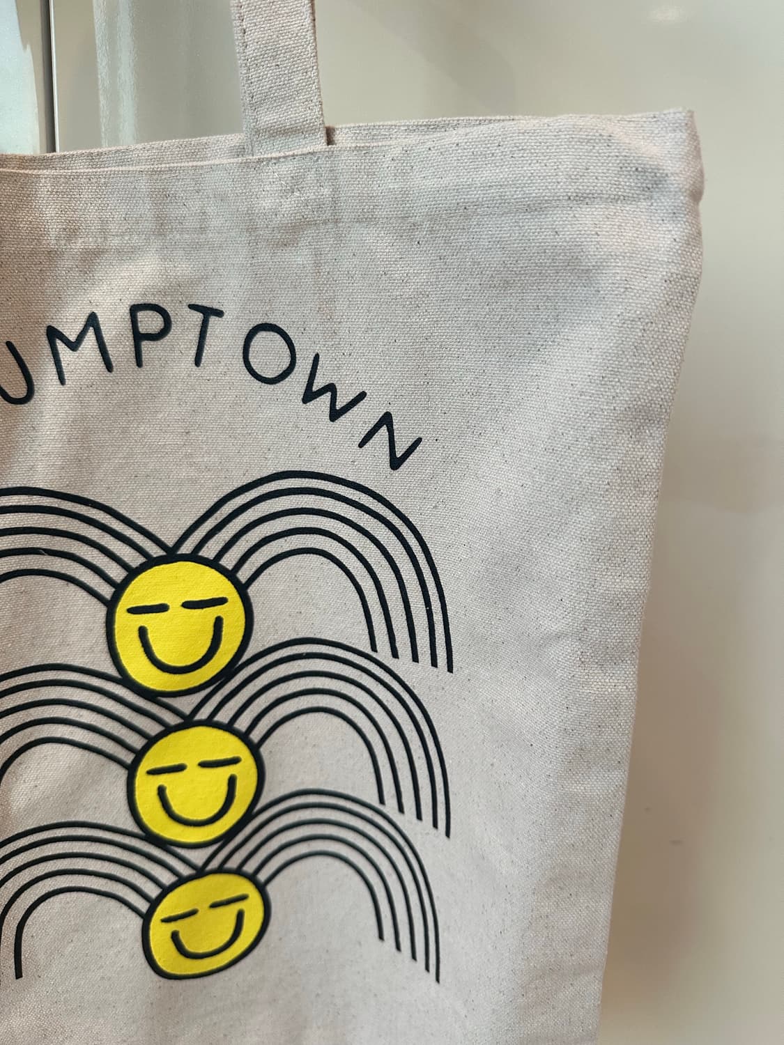 Stumptown 스마일 프린팅 토트백 상품이미지3