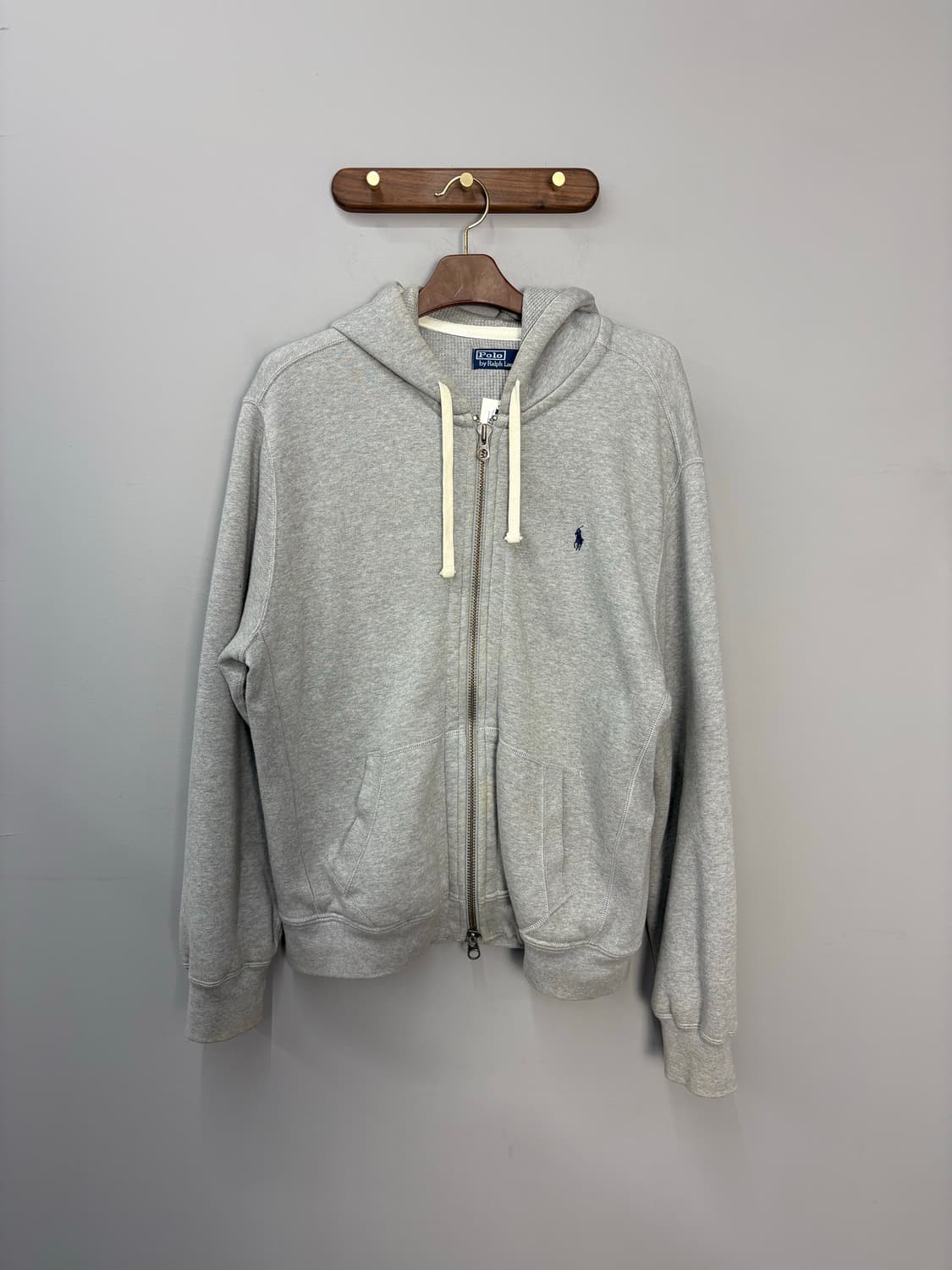 폴로랄프로렌 포니 써멀 박시핏 투웨이 후드집업 A2430 상품이미지2