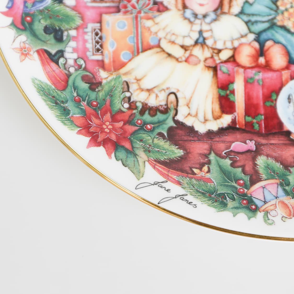 1994 Vintage Royal Doulton 'Home For Christmas' Plate - SLOWBOWLS 상품이미지3