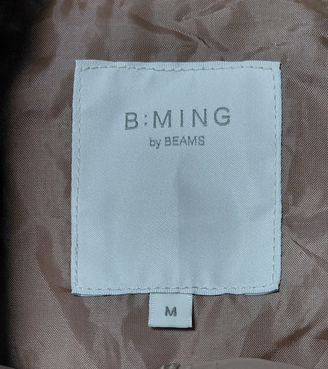 B:MING by BEAMS 골드 포인트 하이넥 블루종 (M사이즈) 상품이미지4