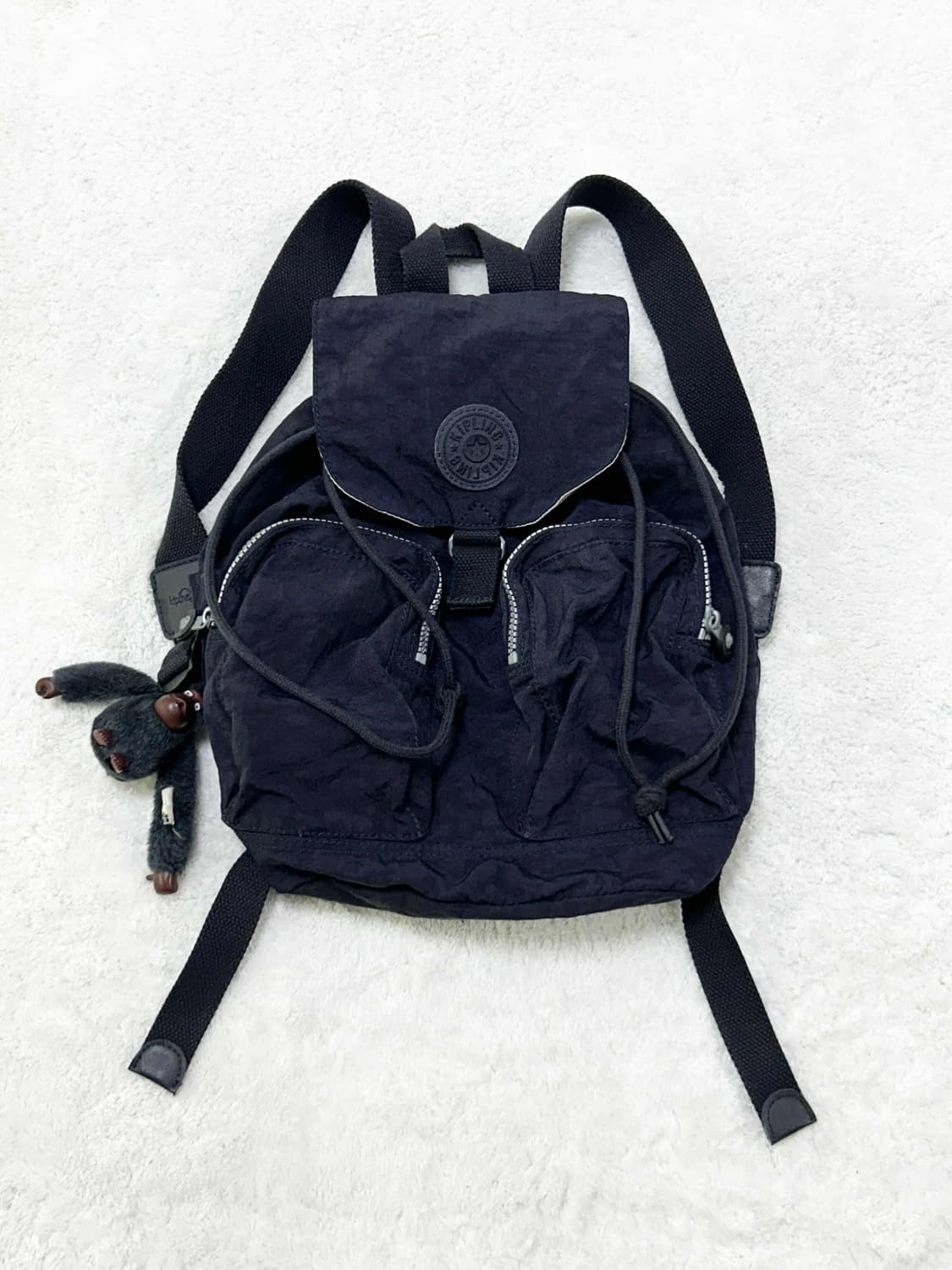키플링 네이비 미니 백팩 상품이미지1