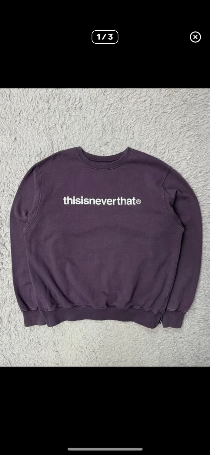 디스이즈네버댓 맨투맨 상품이미지1