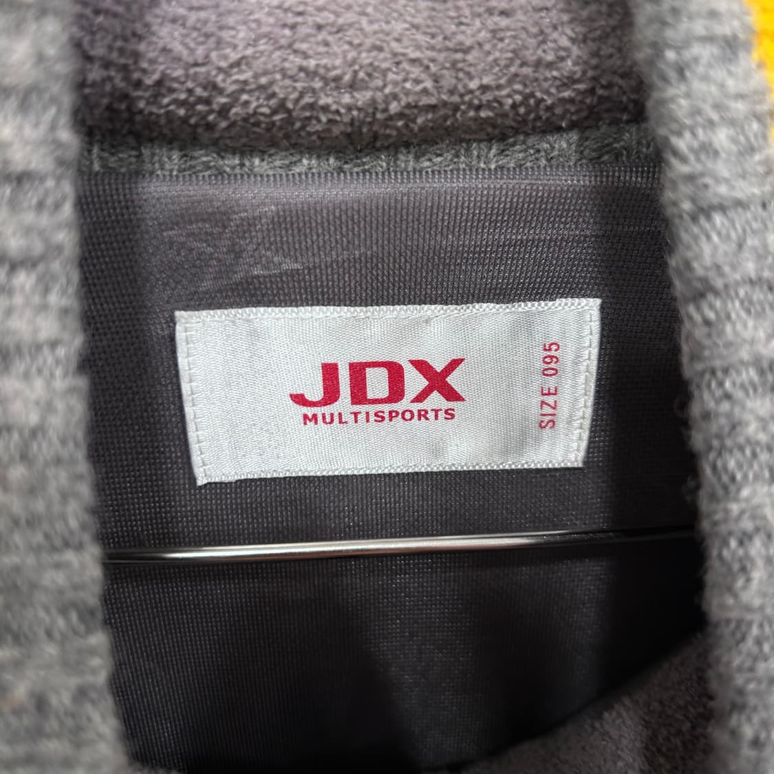 JDX 골프 배색 울 시보리 라운딩 니트집업 상품이미지3