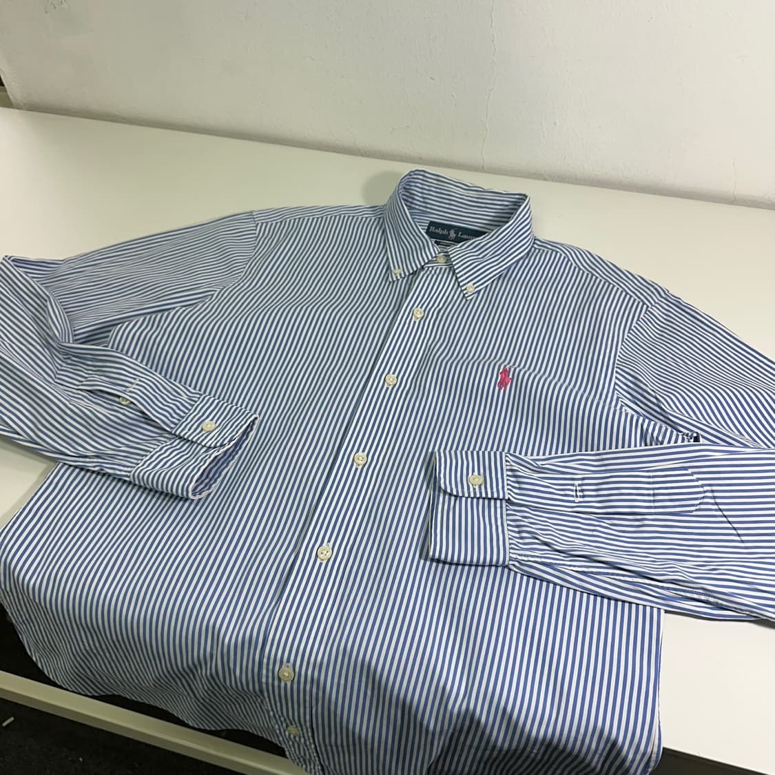 M 폴로 랄프로렌 스트라이프 셔츠 상품이미지3