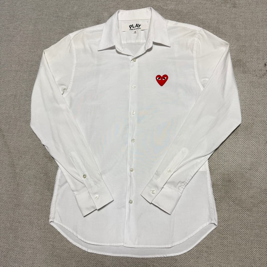 꼼데가르송 레드와펜 셔츠 상품이미지1