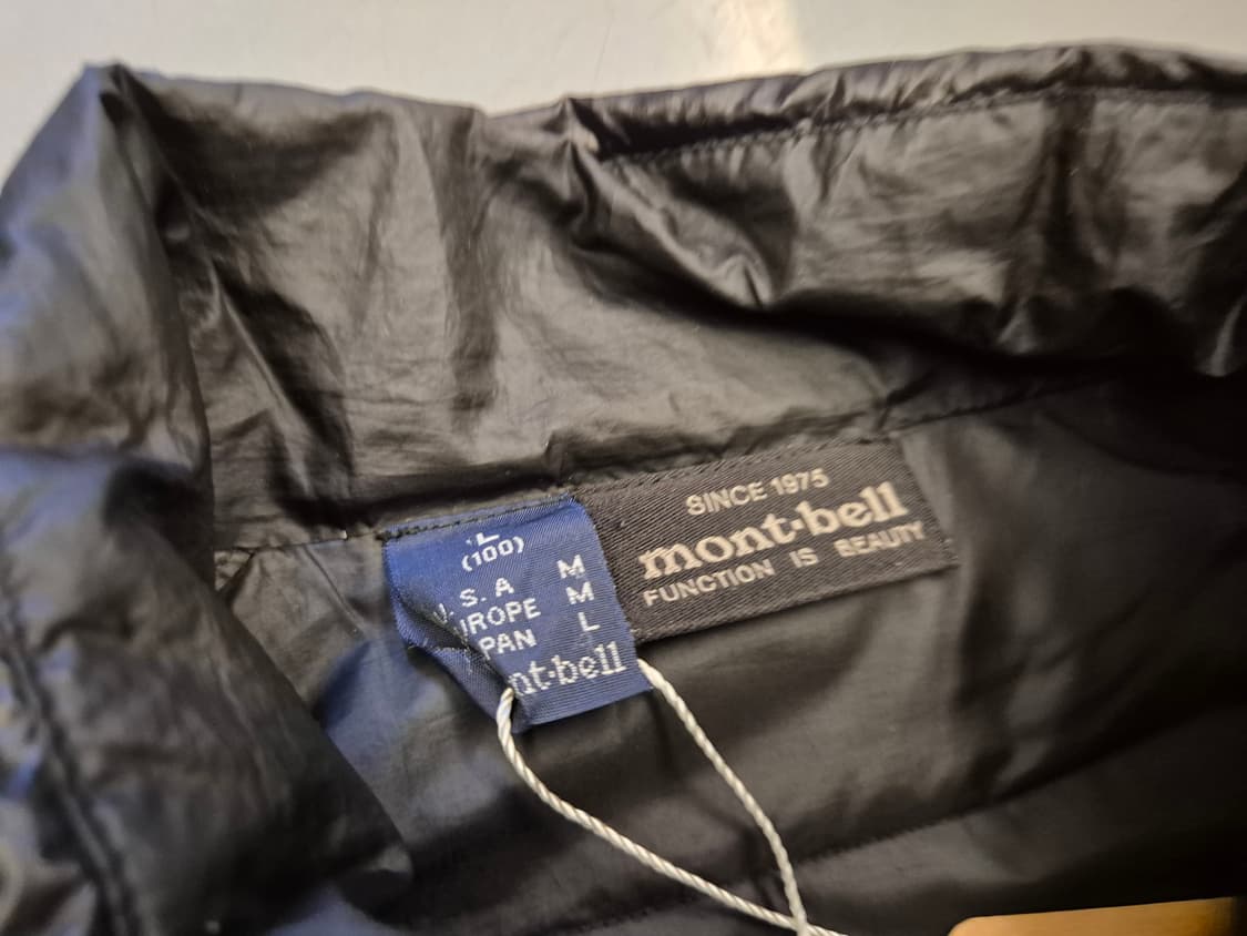 몽벨 ex800 구스다운 경량 패딩 상품이미지7