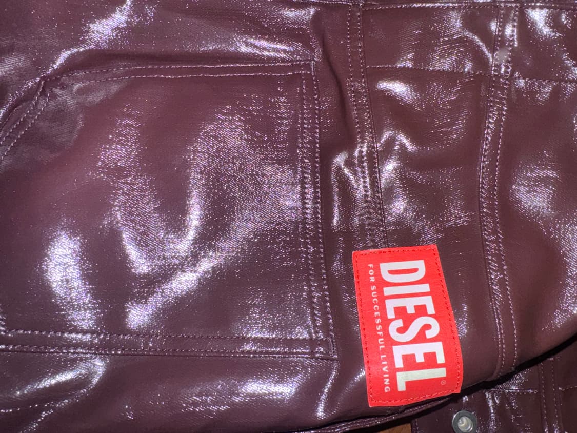 글렌마틴스 디젤 버건디코팅 데님 하이웨스트 상품이미지1