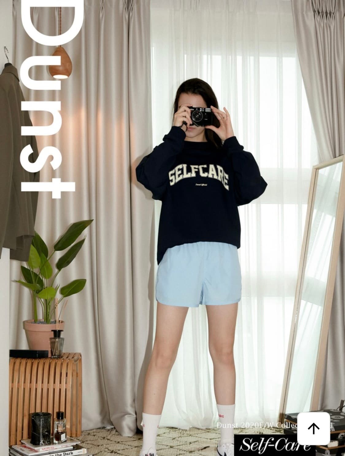 던스트 UNISEX SELFCARE SWEATSHIRT_DARK NAVY 상품이미지2