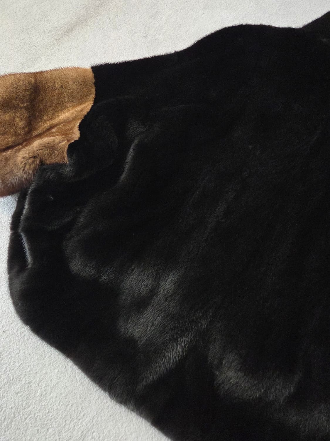 (66) BLACK NAFA 천연밍크 코트자켓
 상품이미지7